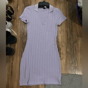 H&M casual light purple dress